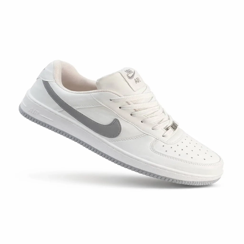 Nike Air Max 90 White_Grey_vafashoes (1) کفش نایک ایر سفید طوسی